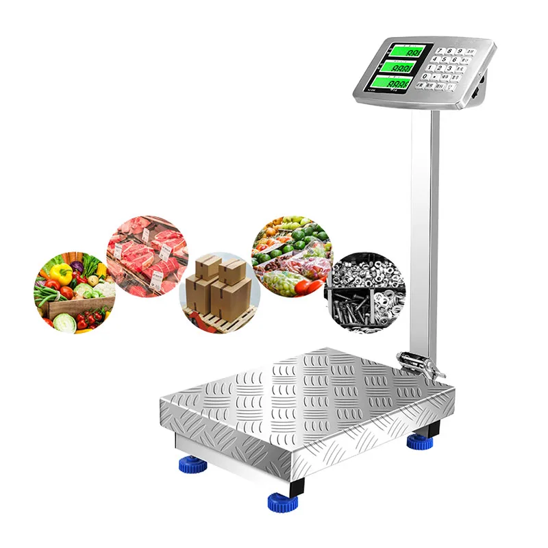 Commercial Kitchen Bench - ステンレス製150kg折りたたみ式電子ベンチスケール（キッチン、食品、肉、業務用計量用）