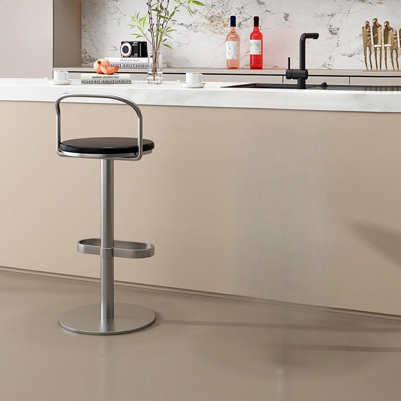 Commercial Kitchen Interior Design - 北欧のシンプルなバーチェア家庭用昇降式インテリアデザイナーバーチェアキッチンハイバンケットアスパライハデコジーニャ家具