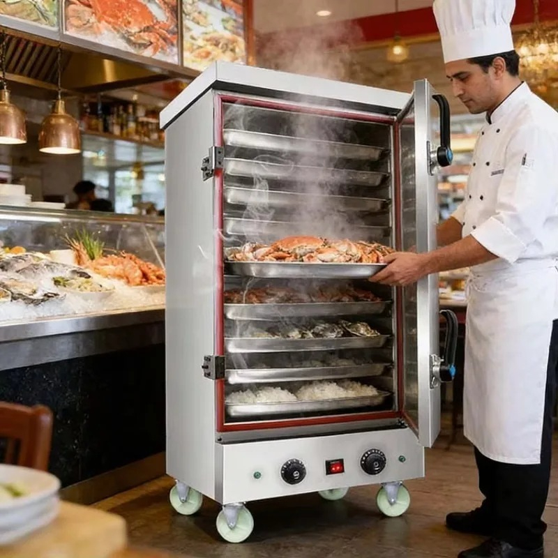 Commercial Kitchen Equipment - 業務用厨房機器 ガス式蒸し器 工業用炊飯器 蒸し機 ライスロール調理機 ステンレス製