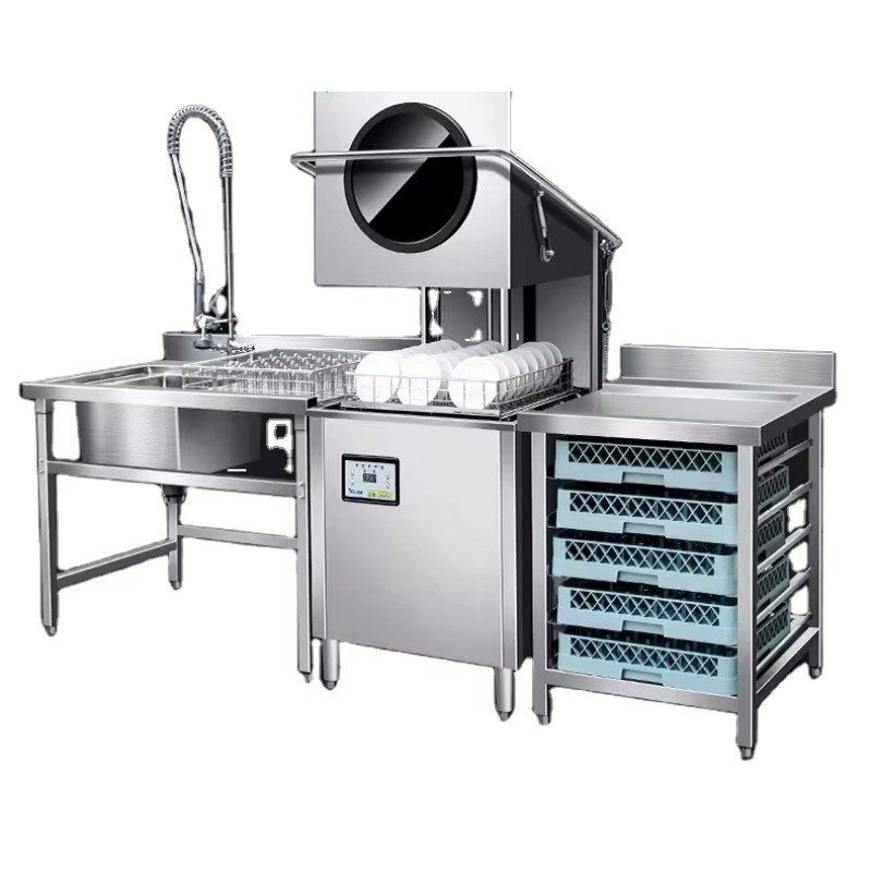 Commercial Kitchen Machinery - 業務用自立型自動フード式電気食器洗浄機（カスタムレストランキッチン向け）