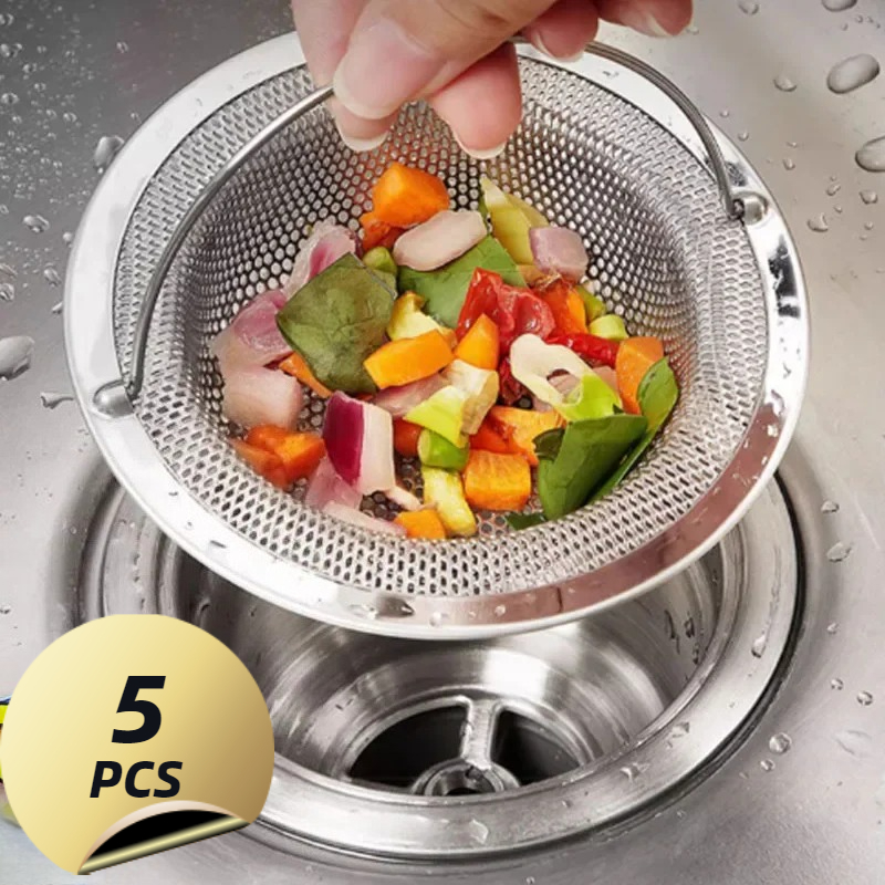 Commercial Kitchen Sink - 304ステンレス製キッチン排水フィルター、ホテルシンクフィルター、ハンドルとプラグ付きで排水バスケットの交換が簡単です。