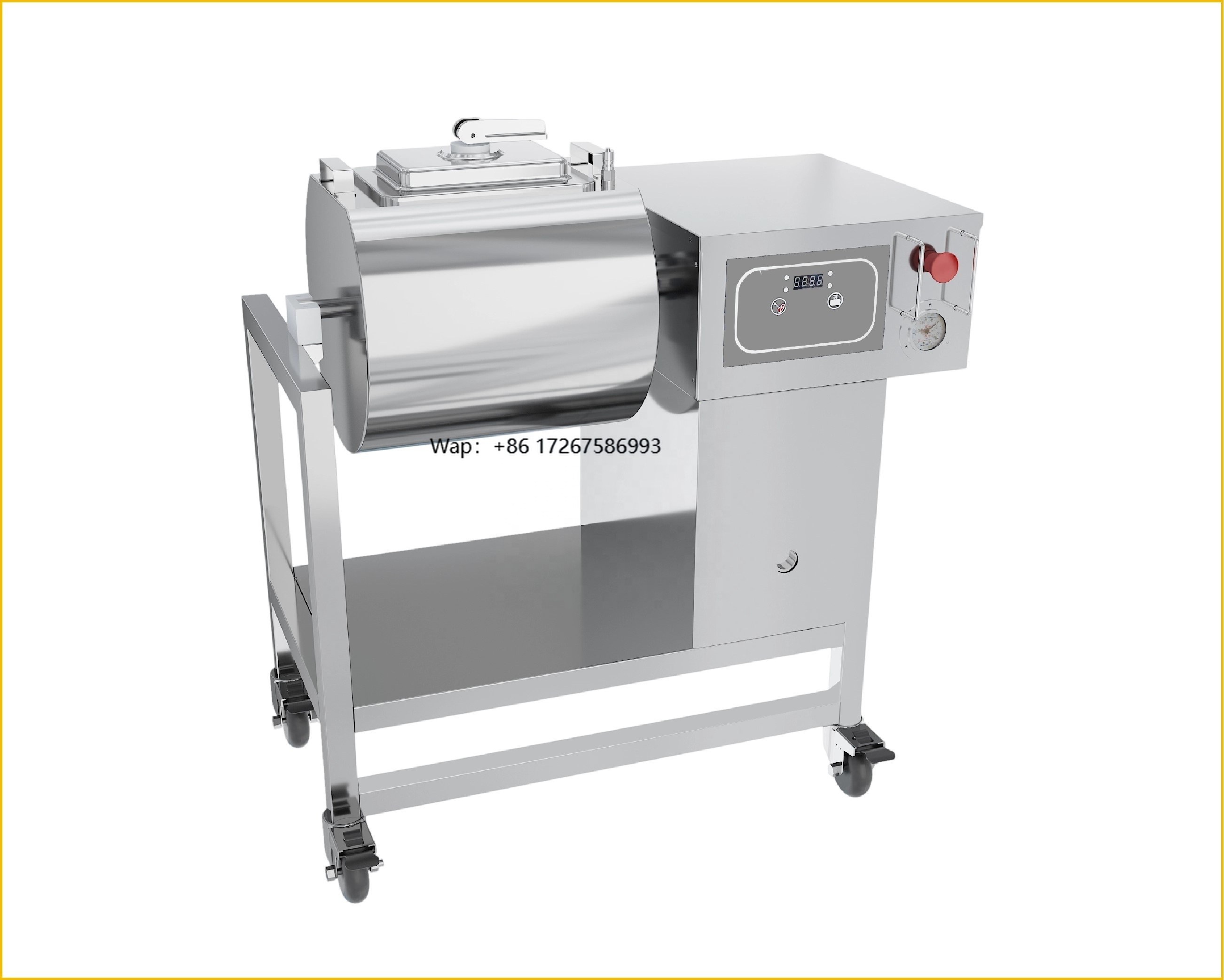 Commercial Kitchen Machinery - 40L業務用キッチン真空モバイルミートマリネーター、ステンレス製、操作簡単、鶏肉・ベーコン加工用マリネーター