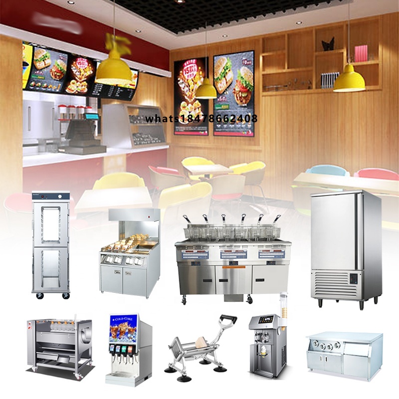 Commercial Kitchen Equipment - CHEFMAX業務用KFCマクドナルドバーガーレストランキッチンフルセットファーストフード機器