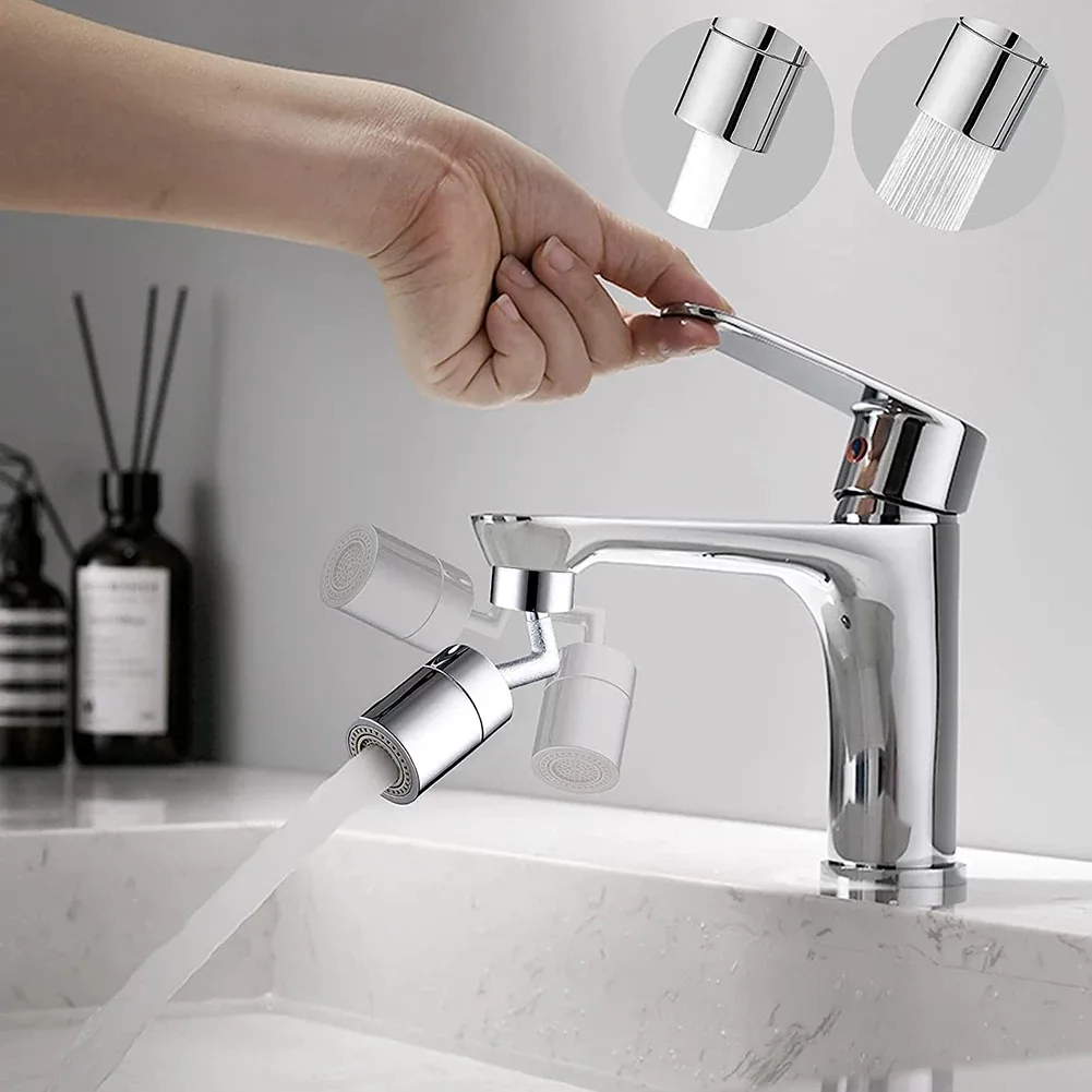 Commercial Kitchen Tap With Spray - 1-10個入り 720 ° 回転式キッチン蛇口エクステンダー、飛沫防止ユニバーサルアダプター、回転スプレーヘッド、シンク食器洗い用