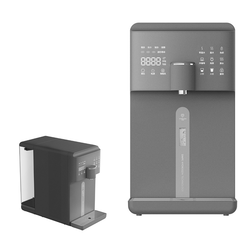 Cold Drink Dispenser - 4段階逆浸透膜浄水システム搭載、水素水対応温冷水ディスペンサー（直接飲用可能）