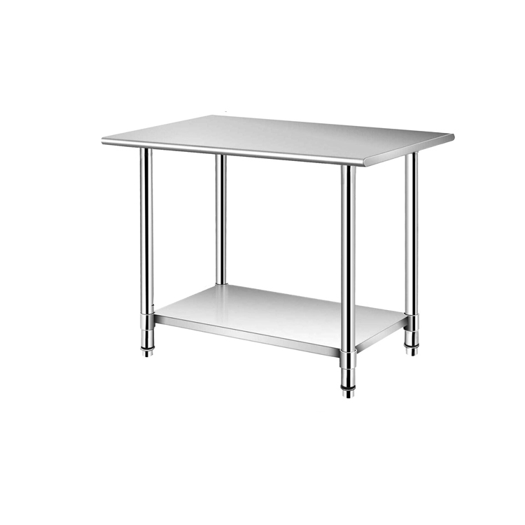 Commercial Kitchen Bench - 201/304調整可能な高さのステンレス製カスタムメイド業務用レストランホテル厨房作業台ワークベンチ