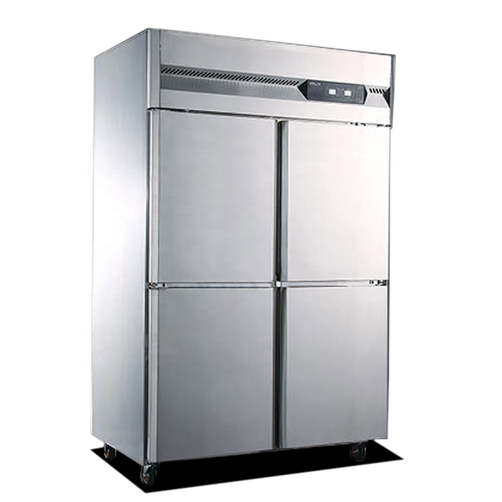 Commercial Kitchen Refrigerator - ステンレス製業務用4ドア冷凍冷蔵庫