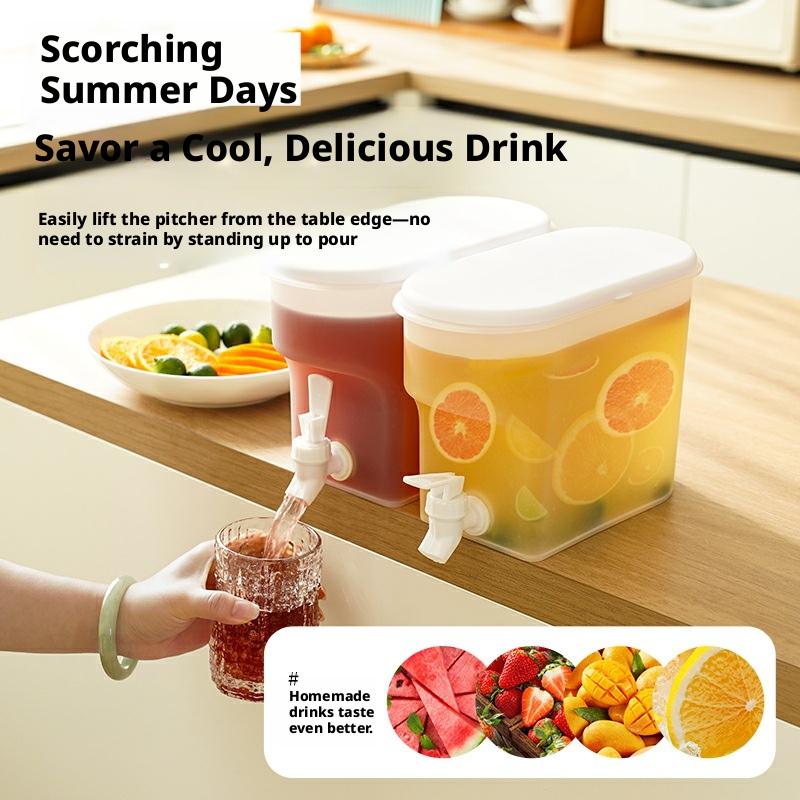 持ち運び可能な飲料ディスペンサー（蛇口付き）6L 密閉ジュー - Cold Drink Dispenser のレビューと価格
