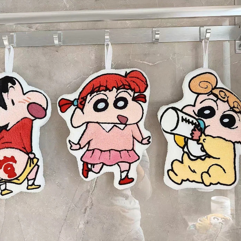 かわいいクレヨンしんちゃん漫画かわいいハンドタオル吸水性コー - Commercial Kitchen Items のレビューと価格