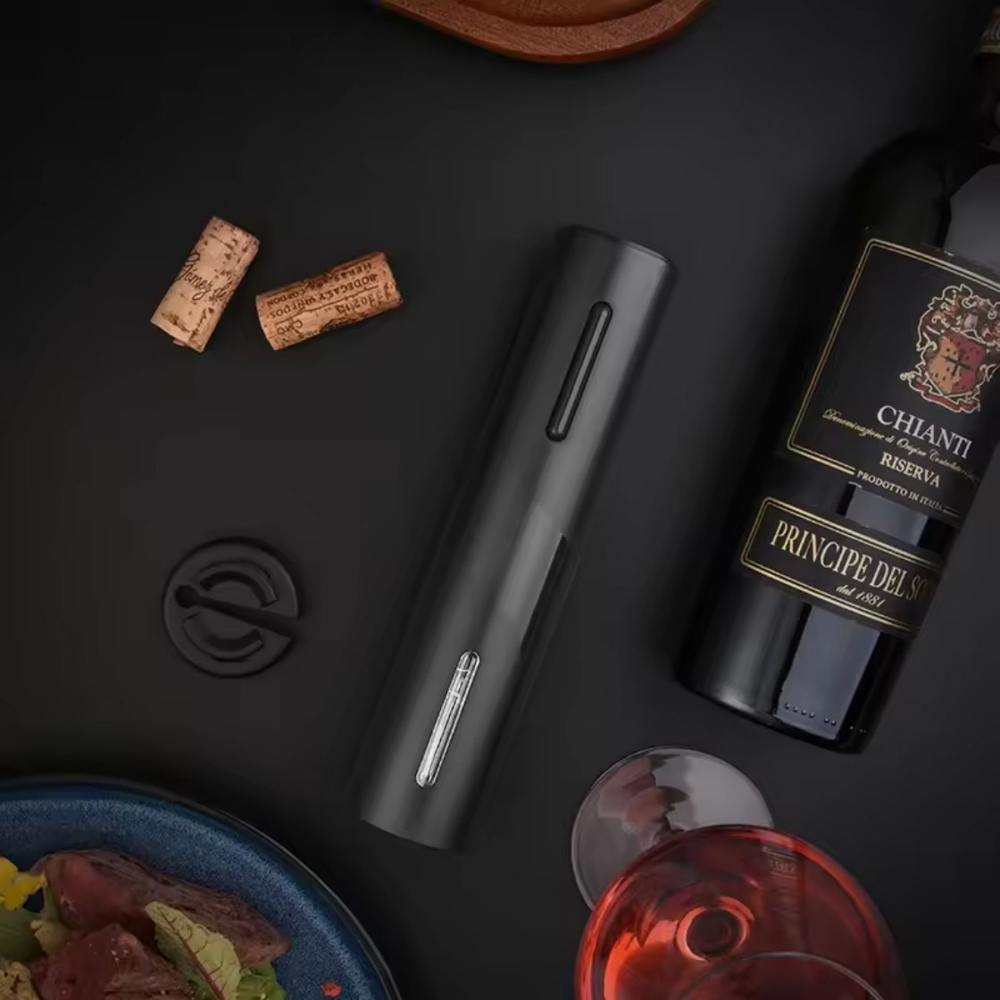 電動ワインボトルオープナー自動赤ワインコルク抜きワインオープ - Commercial Kitchen Items のレビューと価格