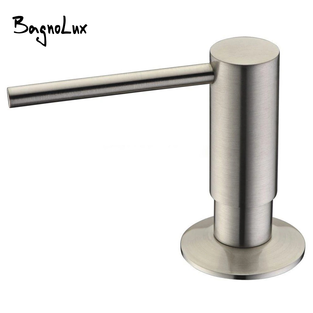 モダンなブラッシュドニッケル製ローションディスペンサー、10 - Commercial Quality Kitchen Faucet のレビューと価格