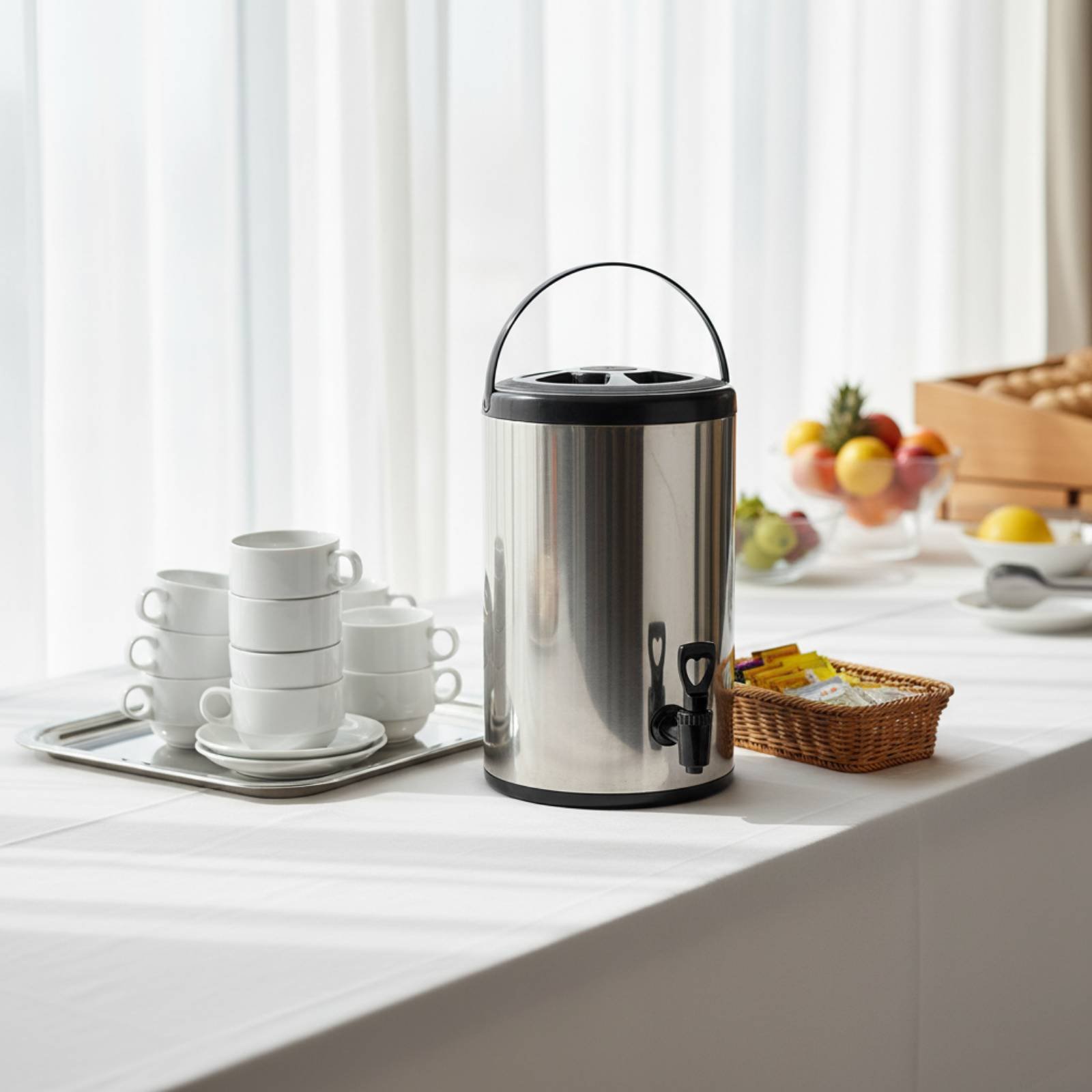 業務用ミルクティーバレル 大容量 保温保冷ドリンク容器 断熱 - Cold Drink Dispenser のレビューと価格