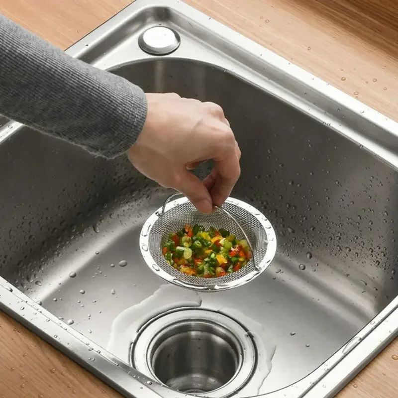 1個のステンレススチールキッチンシンクフィルター、ゴミ食品残 - Commercial Kitchen Sink のレビューと価格