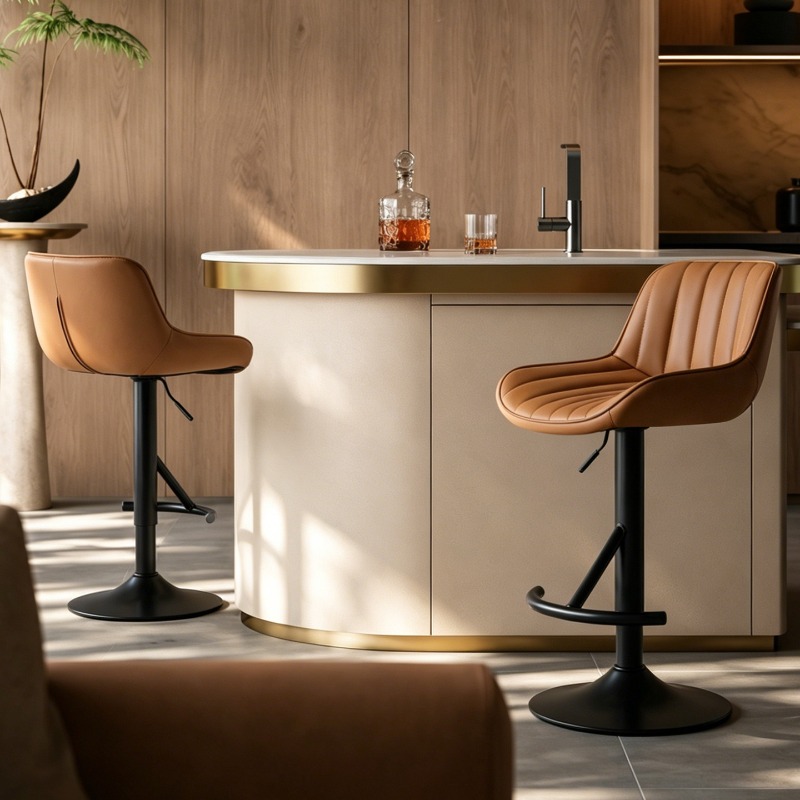 木製エレガントなハイバーチェアヴィンテージインテリアリラック - Commercial Kitchen Interior Design のレビューと価格