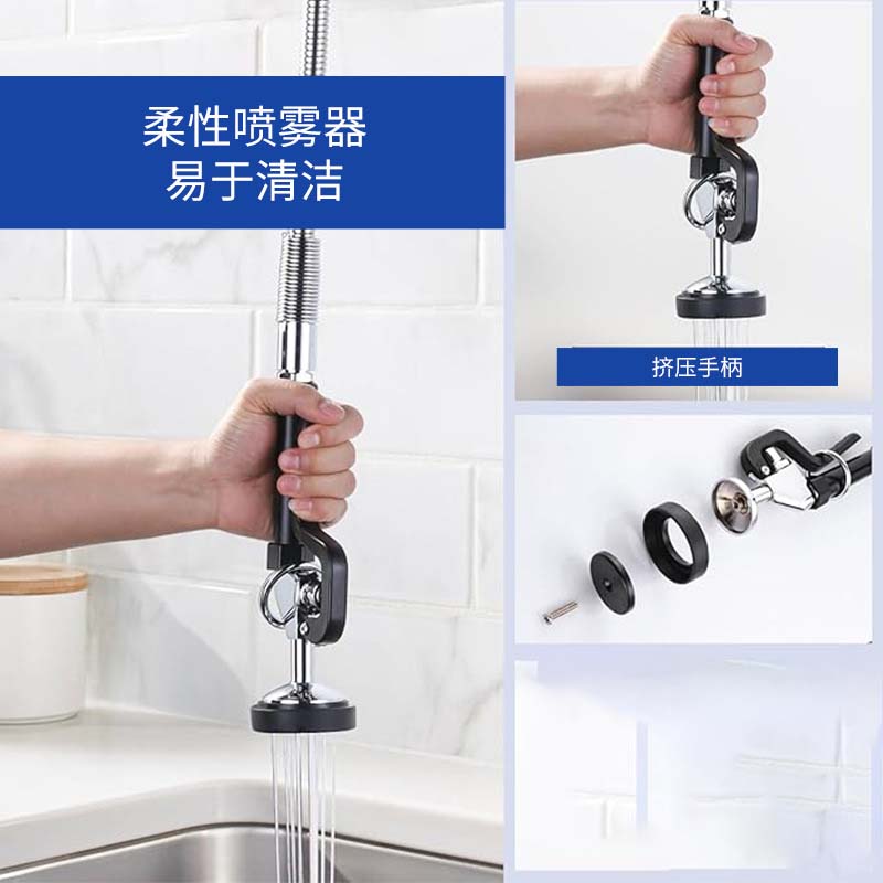 高品質モダンデザイン業務用キッチン蛇口デッキマウント温冷シン - Commercial Quality Kitchen Faucet のレビューと価格