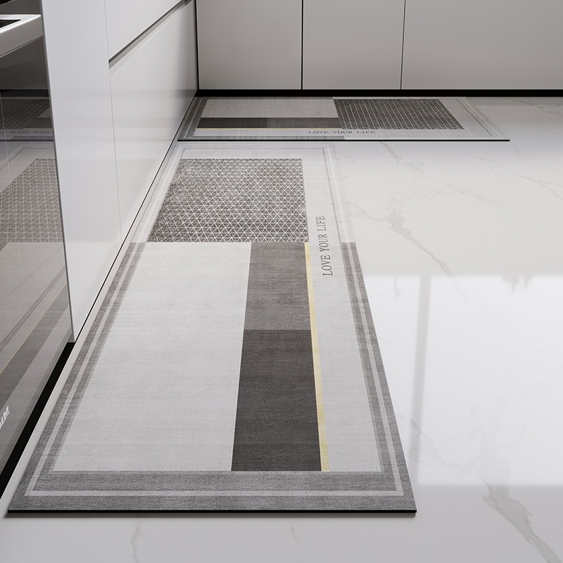 キッチン用ラグ フロアマット ランナー ロングカーペット P - Commercial Kitchen Mats のレビューと価格