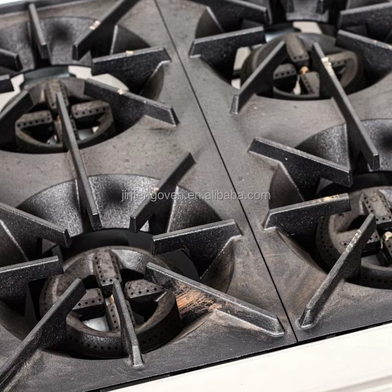 業務用厨房機器 プロ仕様 6口ガスコンロ 工業用ポータブルガ - Commercial Kitchen Equipment のレビューと価格