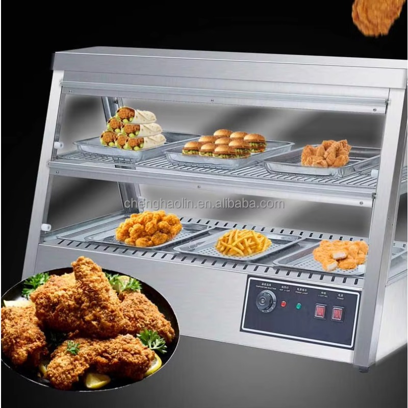 食品保温用ハンバーガー・フライドチキン電気断熱式業務用デリカ - Commercial Kitchen Machinery のレビューと価格