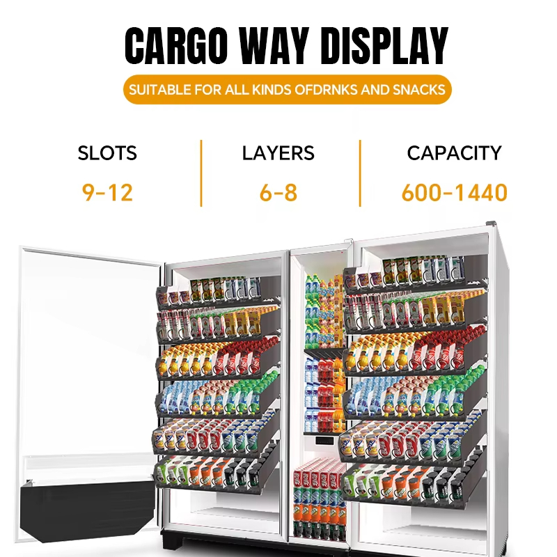 自動冷蔵飲料販売機スマート飲料スナック食品ディスペンサー商業 - Cold Drink Dispenser のレビューと価格