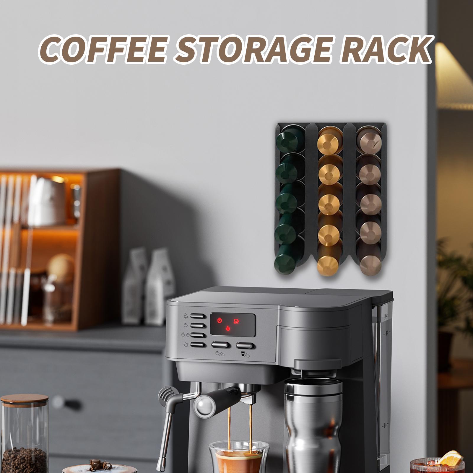 コーヒーポッド収納壁掛けコーヒーポッド収納ラック省スペースシ - Commercial Kitchen Walls のレビューと価格