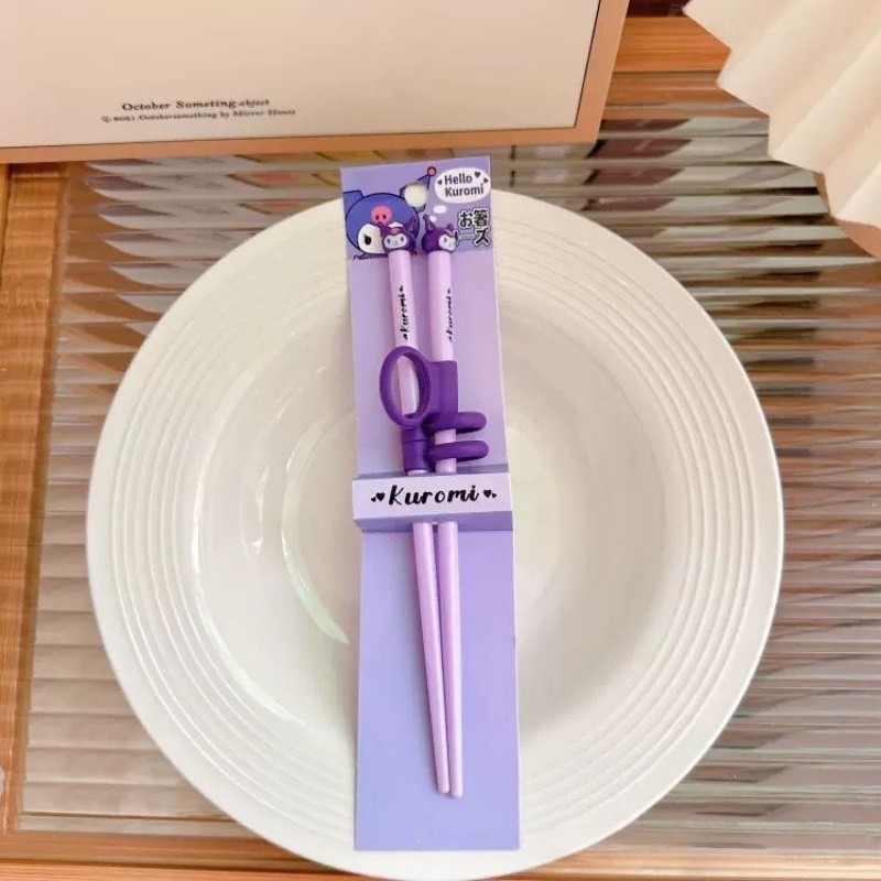 サンリオ マイメロディ クロミ 漫画 子供用学習箸 トレイン - Commercial Kitchen Items のレビューと価格