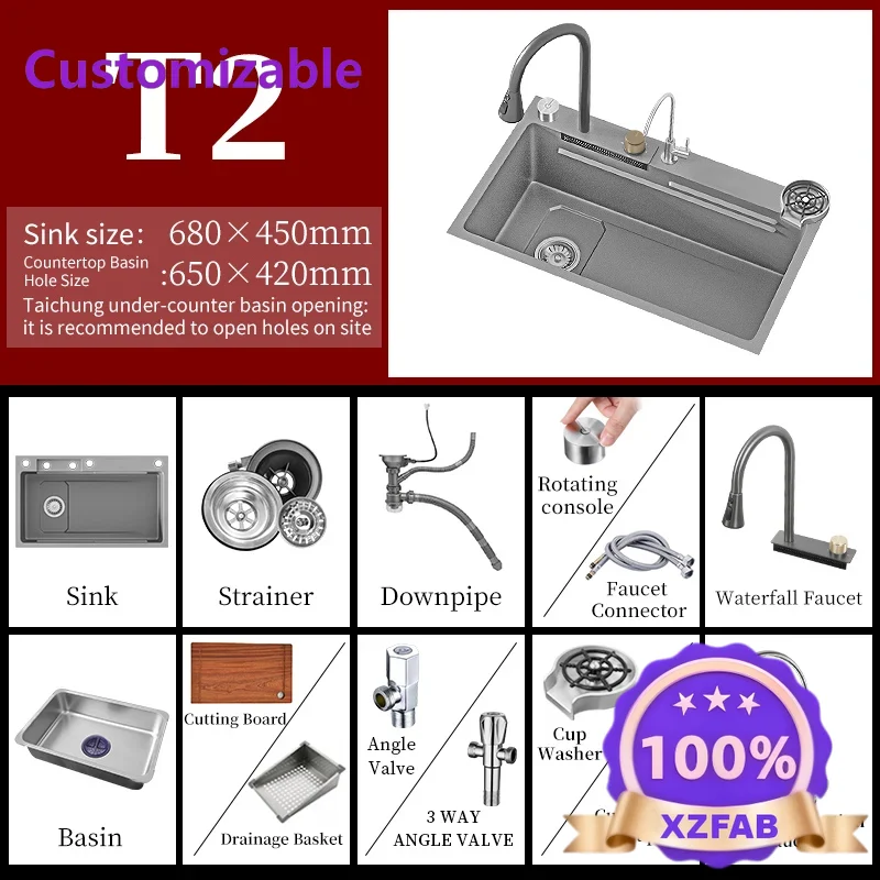 工場直販 2026年式 高品質キッチンシンク 蛇口付き ステ - Commercial Quality Kitchen Faucet のレビューと価格
