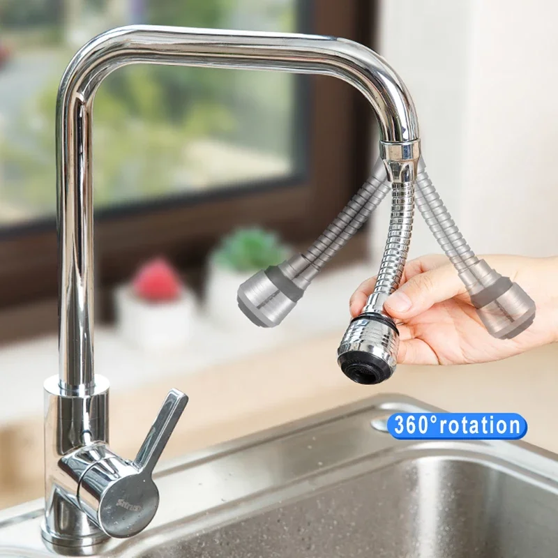 1/2 個 360 °   調整キッチンシンクの蛇口エクステ - Commercial Kitchen Sink のレビューと価格