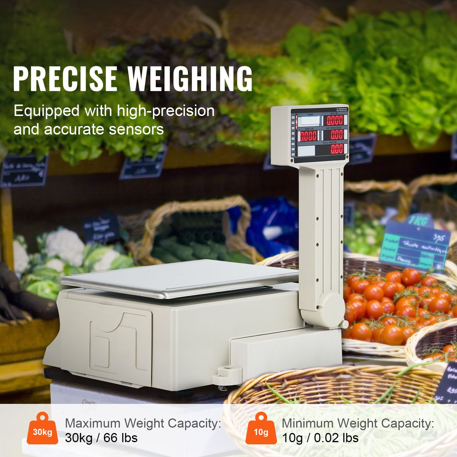 電子価格計算スケール、66ポンドデジタルデリ重量計、LCD＆ - Commercial Kitchen Bench のレビューと価格