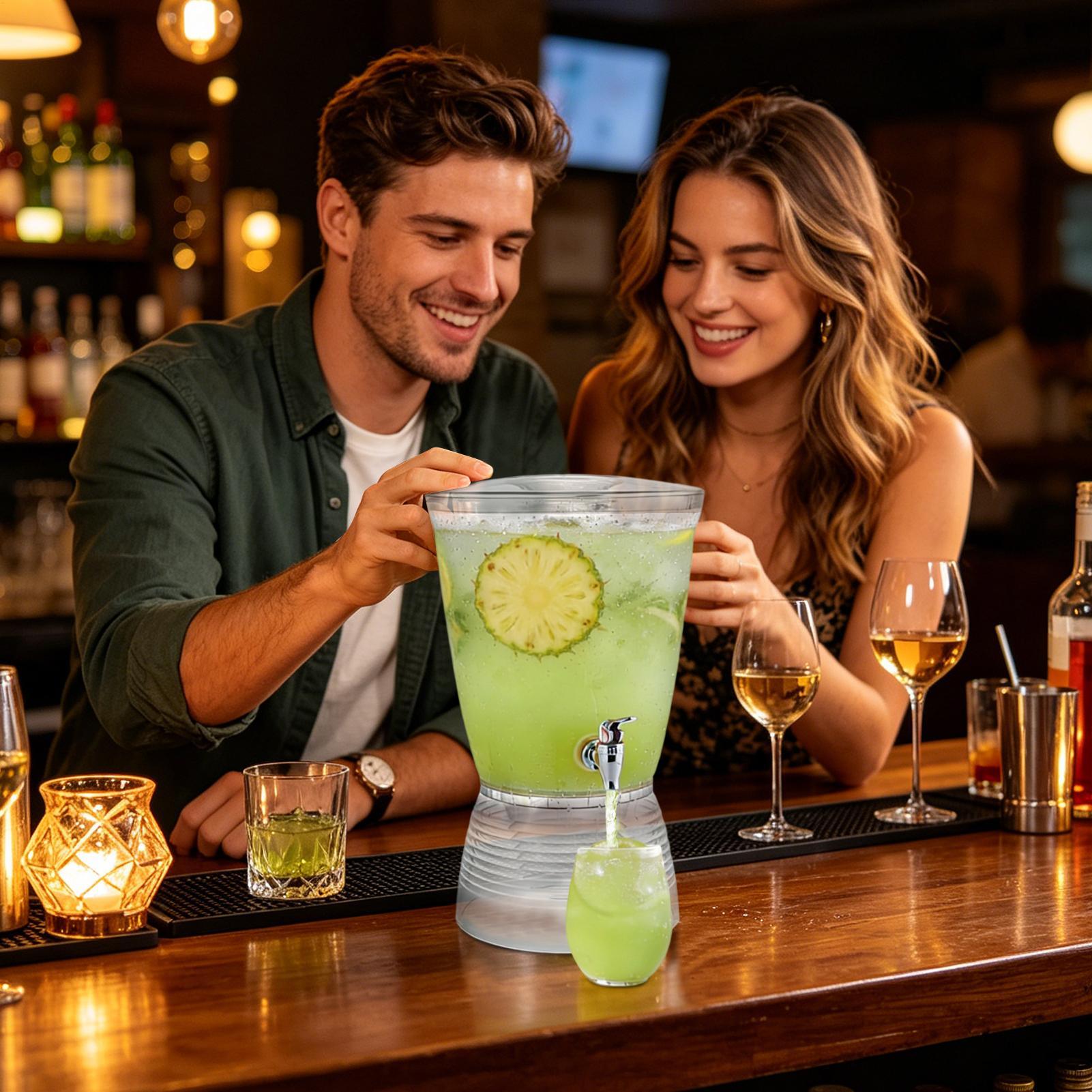パーティー用ドリンクディスペンサー 6L 冷たいジュース容器 - Cold Drink Dispenser のレビューと価格