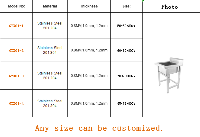 業務用ステンレス製キッチンシンク ダブルボウルシンクベンチ  - Commercial Kitchen Bench のレビューと価格