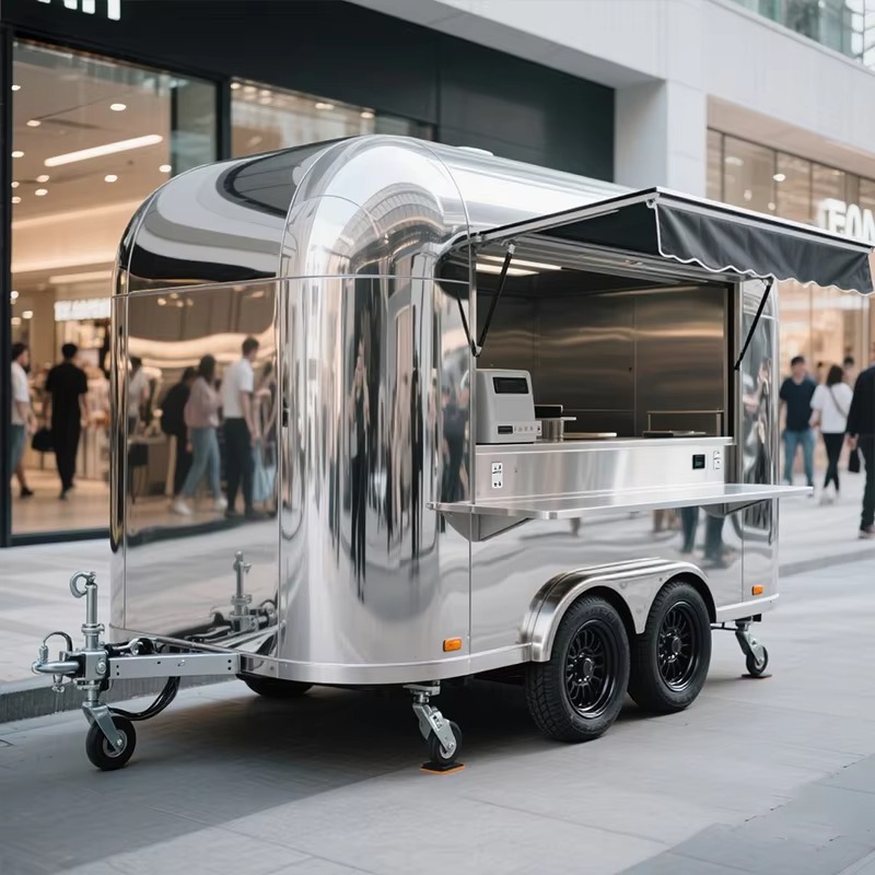 ステンレス製移動式フードカート、商業用ファストフードトラック - Commercial Kitchen Equipment のレビューと価格