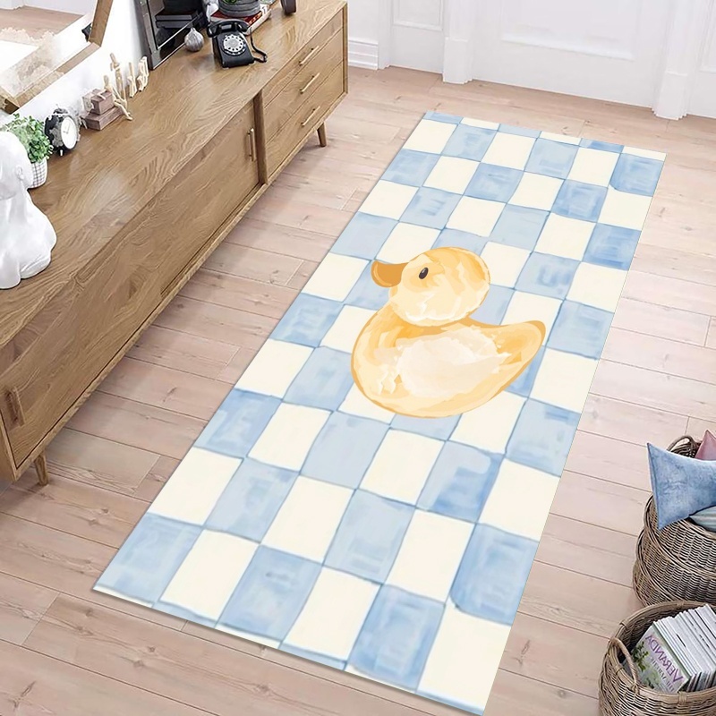 かわいい寝ているダックスフントのロングキッチンラグピンク背景 - Commercial Kitchen Mats のレビューと価格