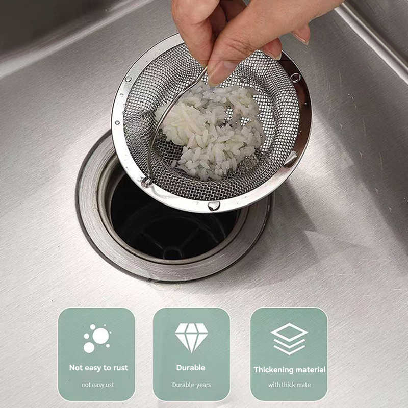 ステンレス鋼シンクフィルター食品残留物ヘアキャッチャーメッシ - Commercial Kitchen Sink のレビューと価格