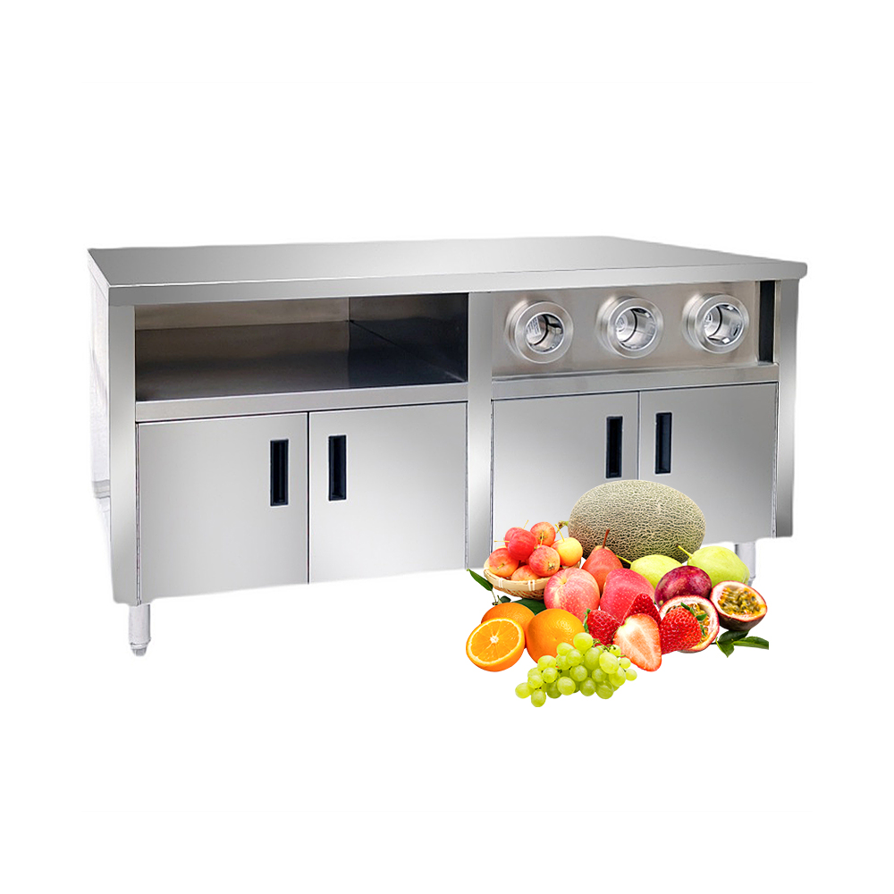ステンレス製ファーストフード＆レストラン業務用厨房センターア - Commercial Kitchen Bench のレビューと価格