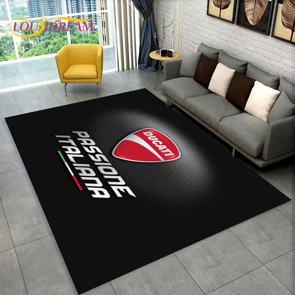 3D D-Ducati パターンエリアラグ 大型、リビングル - Commercial Kitchen Mats のレビューと価格