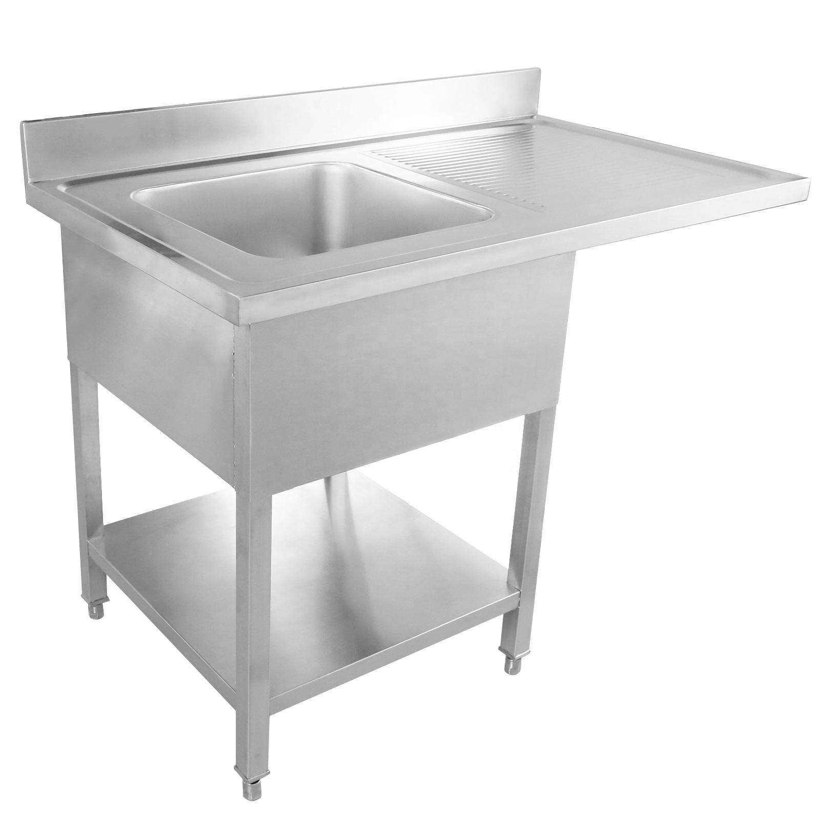 ステンレス製作業台業務用キッチンシンクスチール製キッチンシン - Commercial Kitchen Sink のレビューと価格