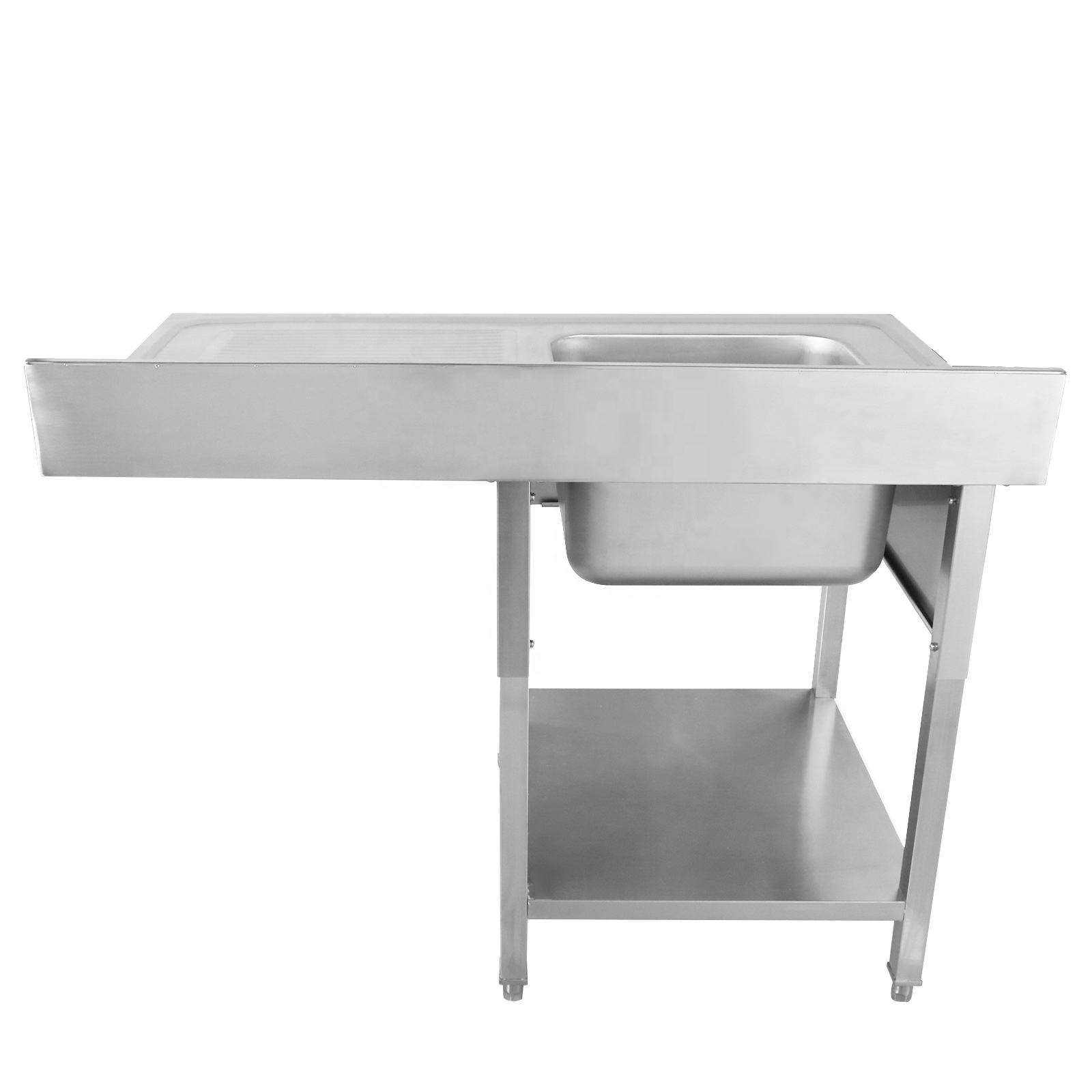 ステンレス製作業台業務用キッチンシンクスチール製キッチンシン - Commercial Kitchen Sink のレビューと価格