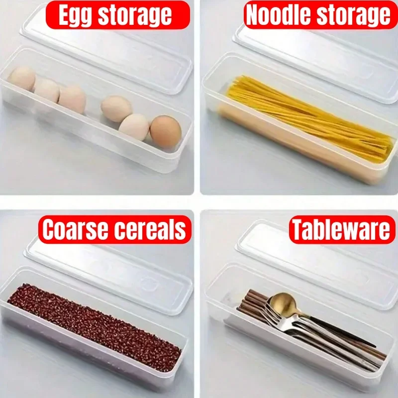1/4 個冷蔵庫収納ボックス蓋付きプラスチック新鮮な保存ボッ - Commercial Kitchen Refrigerator のレビューと価格