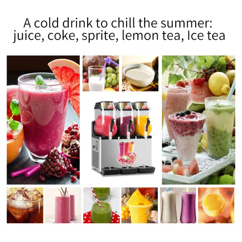 自動業務用スラッシーマシン、36L容量、マルガリータグラニー - Cold Drink Dispenser のレビューと価格