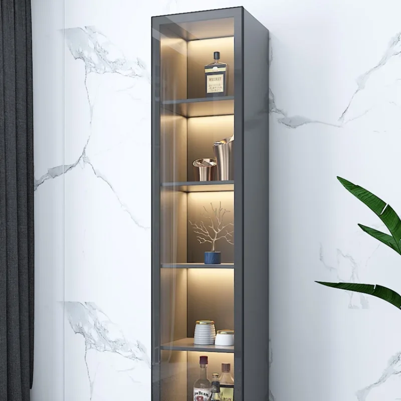 リビングルーム収納バー エスタンテ ガラスディスプレイ ワイ - Commercial Kitchen Walls のレビューと価格