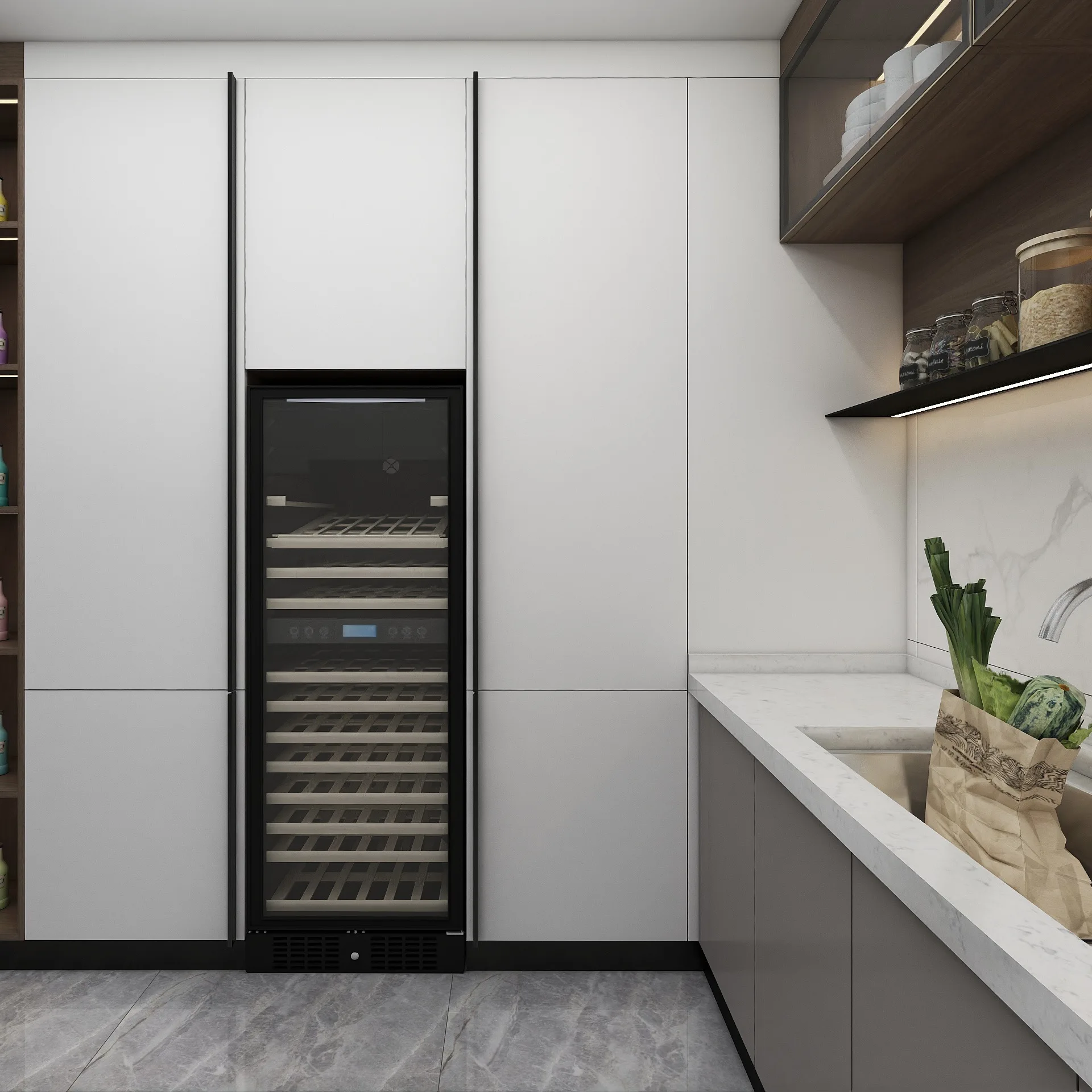 シンプルなキッチンキャビネットと商業用収納レンタルルームリビ - Commercial Kitchen Rental のレビューと価格